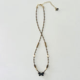 Collar de cuentas checas vintage